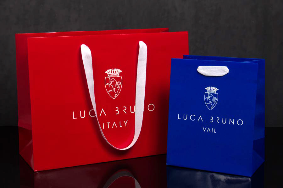Custom Printed Eurototes with Ribbon Handles - Luca Bruno