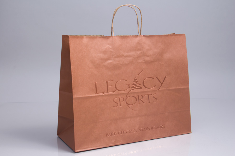 Custom Printed Paper Shopping Bags | Logo & Full Color Printing