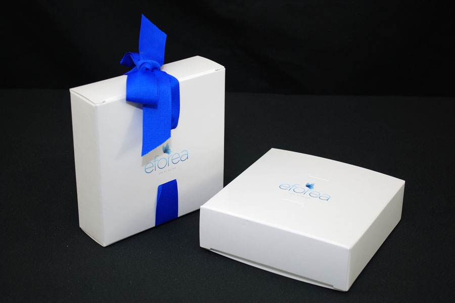 Custom Printed Soap Boxes with Ribbon Tie - Eforea
