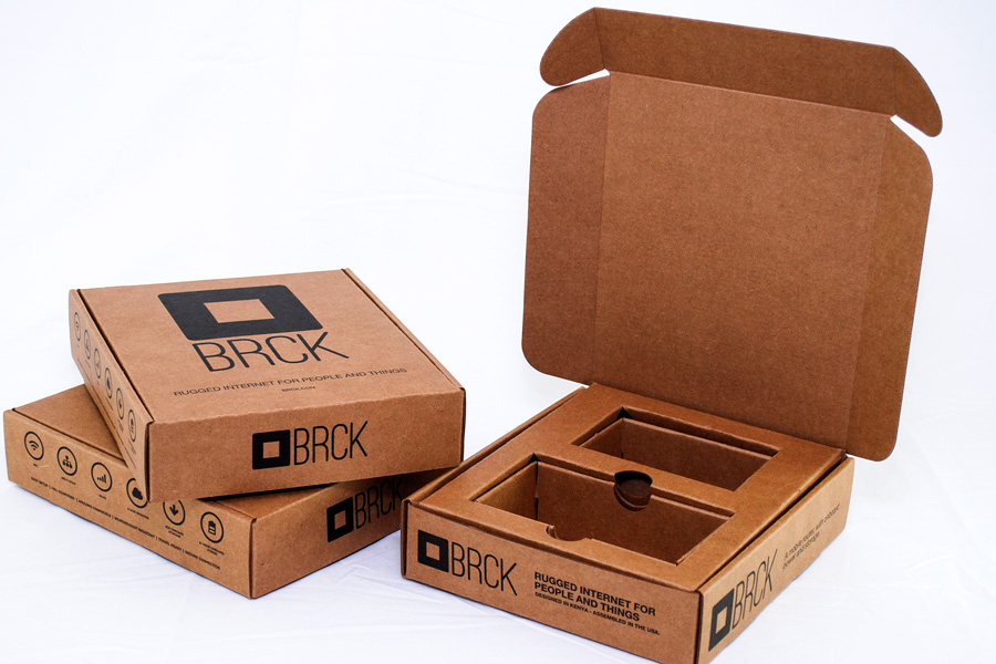 Custom Printed Corrugated Mailing Boxes - BRCK