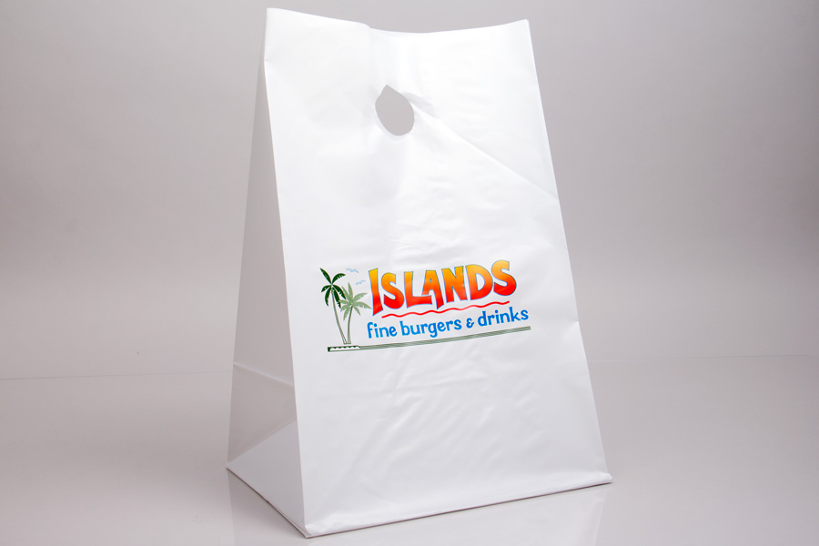 Custom Printed Takeout Plastic Bags