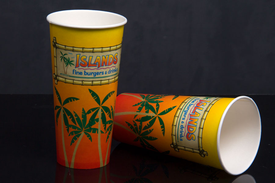 Custom Printed Cups - Islands Restaurants