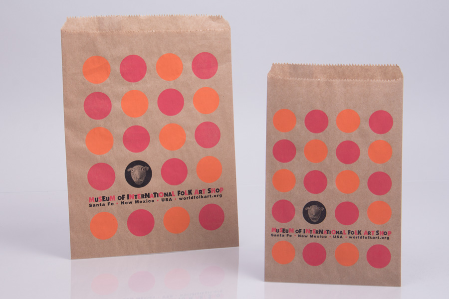Custom Printed Flat Paper Merchandise Bags Morgan Chaney