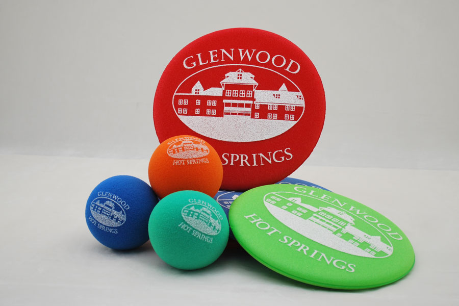Custom Ink Printed Promotional Foam Balls - Glenwood Springs