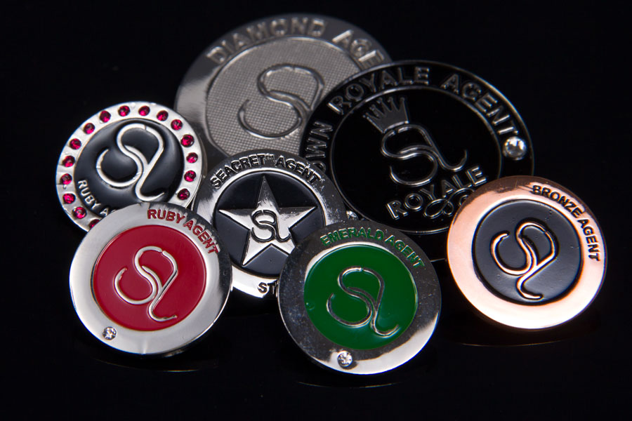 Custom Designed Pins for Corporate Promotions - Seacret Direct
