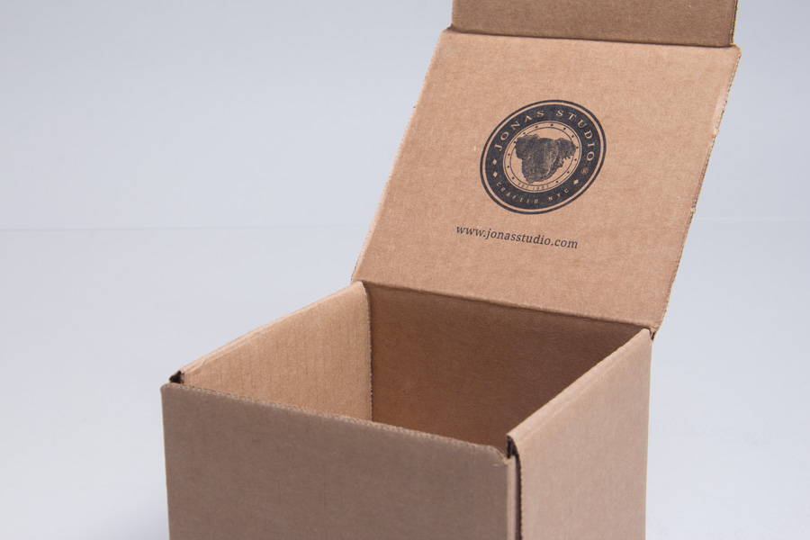Semi-Custom Ink Print Shipping Box - Jonas Studios