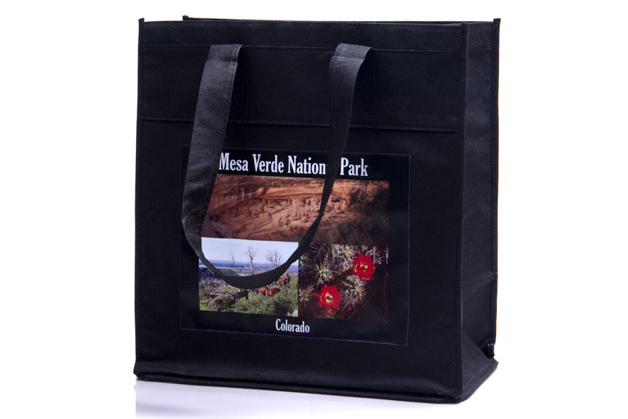 Semi-Custom Digital Printed Reusable Bag - Mesa Verde