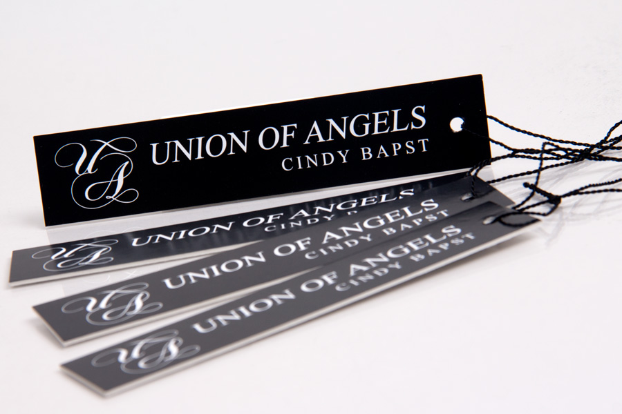 Custom Printed Hang Tags - Union of Angels