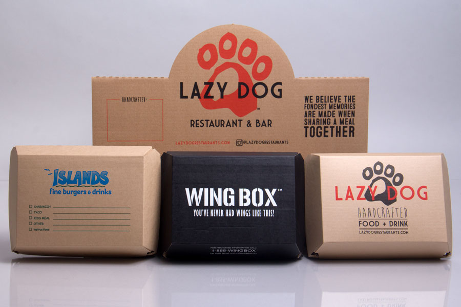 Custom Printed Take-out Food Boxes