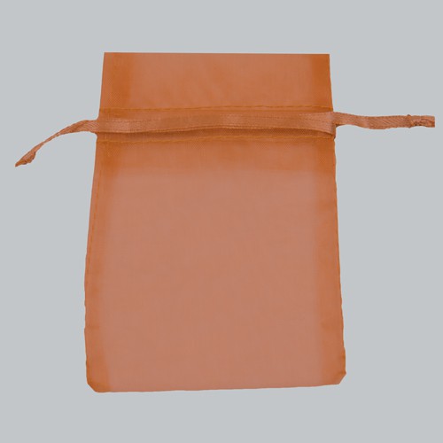 3 x 4 COPPER SHEER ORGANZA POUCHES