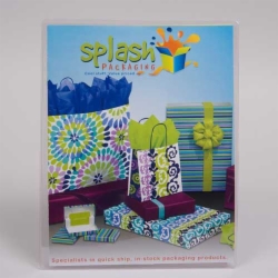8.5 x 11 CLEAR VINYL MENU SLEEVES W/ INSERTS