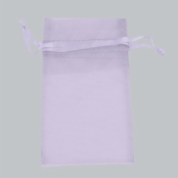 5.5 x 9 LAVENDER SHEER ORGANZA POUCHES
