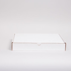13 x 10 x 2 WHITE CORRUGATED TUCK-TOP MAILING BOXES