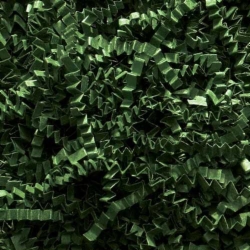 10 LB. FOREST GREEN CRINKLE CUT PAPER SHRED