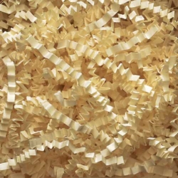 10 LB. FRENCH VANILLA CRINKLE CUT PAPER SHRED