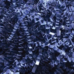 10 LB. NAVY BLUE CRINKLE CUT PAPER SHRED