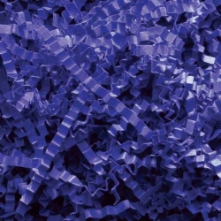10 LB. ROYAL BLUE CRINKLE CUT PAPER SHRED