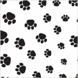 20 x 30 PUPPY PAWS TISSUE PAPER