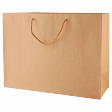 16 x 6 x 12 NATURAL KRAFT EUROTOTE SHOPPING BAGS