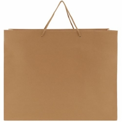 20 x 6 x 16 NATURAL KRAFT EUROTOTE SHOPPING BAGS