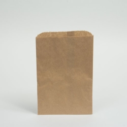 6.25 x 9.25 NATURAL KRAFT PAPER MERCHANDISE BAGS