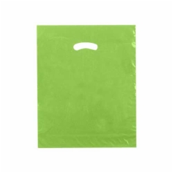 15 x 18 x 4 CITRUS GREEN SUPER GLOSS PLASTIC BAGS