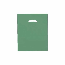 12 x 15 DARK GREEN SUPER GLOSS PLASTIC BAGS