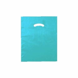 12 x 15 TEAL SUPER GLOSS PLASTIC BAGS