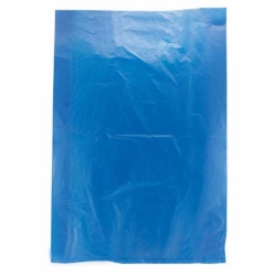 8.5 x 11 DARK BLUE SATIN HIGH DENSITY PLASTIC BAGS