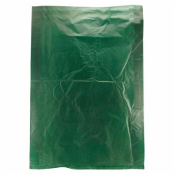 8.5 x 11 DARK GREEN SATIN HIGH DENSITY PLASTIC BAGS