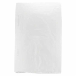 6.5 x 9.5 WHITE SATIN HIGH DENSITY PLASTIC BAGS