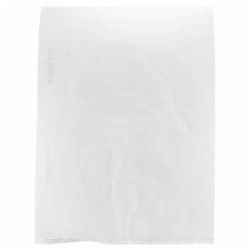 12 x 15 WHITE SATIN HIGH DENSITY PLASTIC BAGS