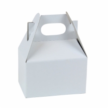 4 x 2.5 x 2.5 WHITE GLOSS GABLE BOXES