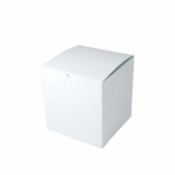 7 x 7 x 7 WHITE GLOSS TUCK-TOP GIFT BOXES