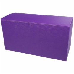12 x 6 x 6 PURPLE TINTED TUCK-TOP GIFT BOXES