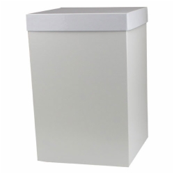 8 x 8 x 12 WHITE GLOSS HI-WALL GIFT BOX BASES
