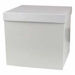10 x 10 x 9 WHITE GLOSS HI-WALL GIFT BOX BASES