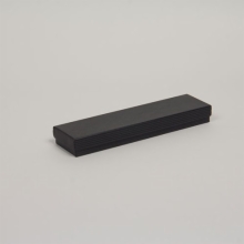 (#82A) 8 x 2 x 7/8 BLACK PINSTRIPE JEWELRY BOXES