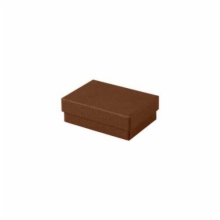 (#32) 3-1/6 x 2-1/8 x 1 COCOA JEWELRY BOXES