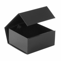4-1/8 x 4 x 2 BLACK GLOSS MAGNETIC GIFT BOX