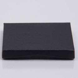 4-5/8 x 3-3/8 x 5/8 BLACK MATTE GIFT CARD BOX WITH POP-UP INSERT