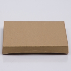 4-5/8 x 3-3/8 x 5/8 GOLD RIB GIFT CARD BOX WITH PLATFORM INSERT