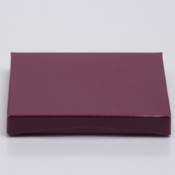 4-5/8 x 3-3/8 x 5/8 MERLOT ICE GIFT CARD BOX WITH POP-UP INSERT