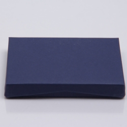 4-5/8 x 3-3/8 x 5/8 NAVY MATTE GIFT CARD BOX WITH POP-UP INSERT