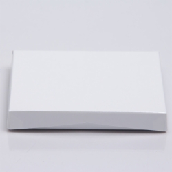 4-5/8 x 3-3/8 x 5/8 PEARL SHEEN ICE GIFT CARD BOX WITH POP-UP INSERT