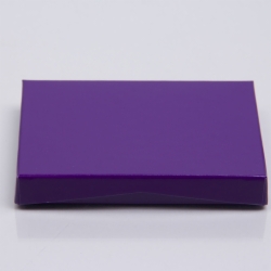 4-5/8 x 3-3/8 x 5/8 PURPLE ICE GIFT CARD BOX WITH POP-UP INSERT