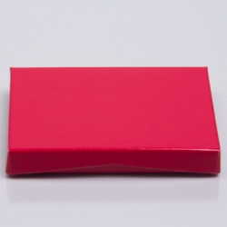 4-5/8 x 3-3/8 x 5/8 RED ICE GIFT CARD BOX WITH POP-UP INSERT