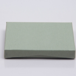4-5/8 x 3-3/8 x 5/8 SAGE GREEN GIFT CARD BOX WITH POP-UP INSERT