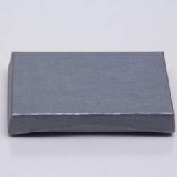 4-5/8 x 3-3/8 x 5/8 SLATE RIB GIFT CARD BOX WITH PLATFORM INSERT
