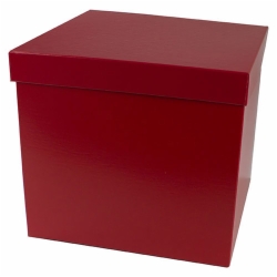 10 x 10 x 9 RED GLOSS HI-WALL GIFT BOX BASES